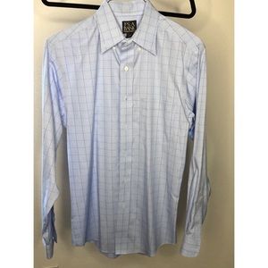 Jos. A Bank light blue button down dress shirt